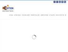 Tablet Screenshot of is-edition.com